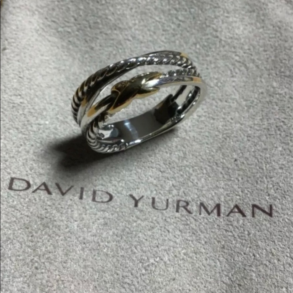 David Yurman crossover ring size 6.5